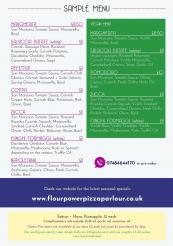 Menu February 2019